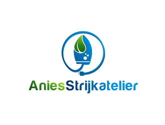 Anies strijkatelier logo design by bomie