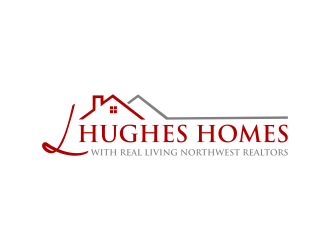 Lori Hughes Homes with Real Living Northwest Realtors logo design by RIANW