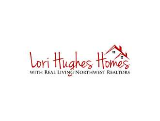Lori Hughes Homes with Real Living Northwest Realtors logo design by RIANW