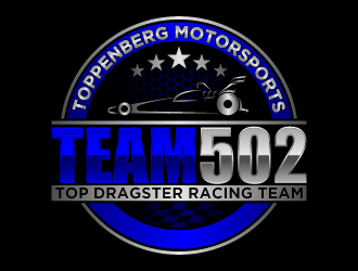 TEAM 502     TOPPENBERG MOTORSPORTS logo design by fastsev