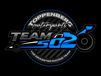 TEAM 502     TOPPENBERG MOTORSPORTS logo design by sgt.trigger