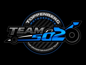 TEAM 502     TOPPENBERG MOTORSPORTS logo design by sgt.trigger