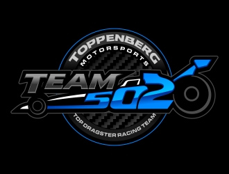 TEAM 502     TOPPENBERG MOTORSPORTS logo design by sgt.trigger