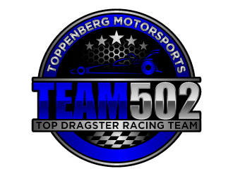 TEAM 502     TOPPENBERG MOTORSPORTS logo design by fastsev