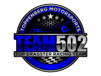 TEAM 502     TOPPENBERG MOTORSPORTS logo design by fastsev