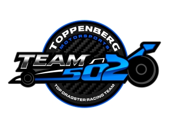 TEAM 502     TOPPENBERG MOTORSPORTS logo design by sgt.trigger