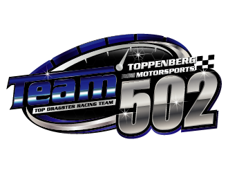 TEAM 502     TOPPENBERG MOTORSPORTS logo design by esso