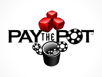 pay the pot logo design by sgt.trigger