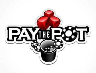 pay the pot logo design by sgt.trigger