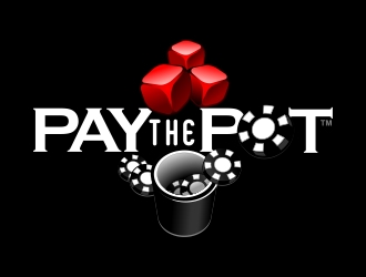 pay the pot logo design by sgt.trigger