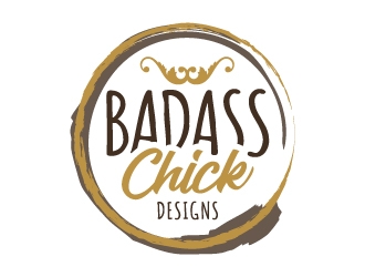 Badass Chick Designs logo design by akilis13