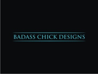 Badass Chick Designs logo design by EkoBooM