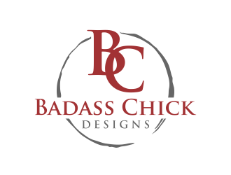 Badass Chick Designs logo design by ingepro