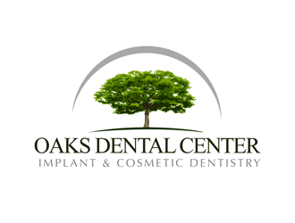 The Oaks Dental Center Implant & Cosmetic Dentistry logo design by kunejo
