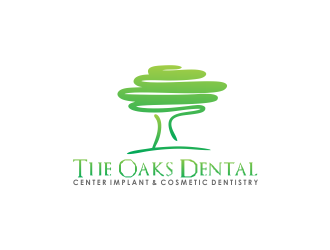 The Oaks Dental Center Implant & Cosmetic Dentistry logo design by giphone
