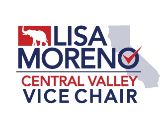 Lisa Moreno For Central Valley Regional Vice Chair  logo design by cookman