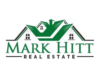 Mark Hitt Real Estate logo design by nikkl