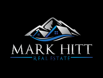 Mark Hitt Real Estate logo design by giphone