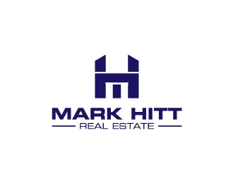 Mark Hitt Real Estate logo design by my!dea