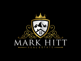 Mark Hitt Real Estate logo design by ubai popi