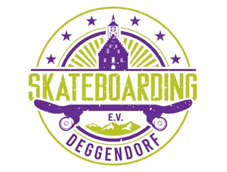 Skateboarding Deggendorf logo design by DreamLogoDesign