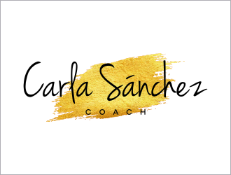 Carla Sánchez logo design by Nadhira