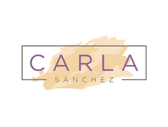 Carla Sánchez logo design by ndaru