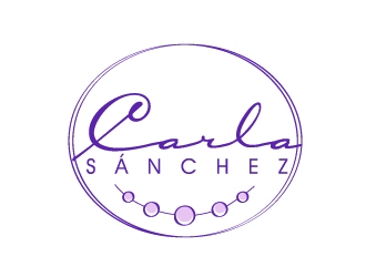 Carla Sánchez logo design by Suvendu