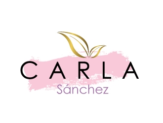 Carla Sánchez logo design by Upoops