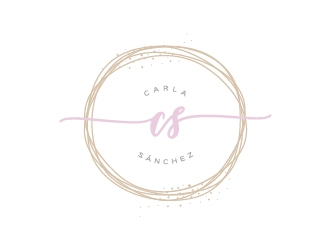 Carla Sánchez logo design by mmyousuf