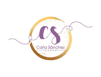 Carla Sánchez logo design by J0s3Ph