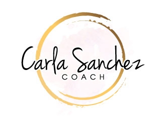 Carla Sánchez logo design by J0s3Ph