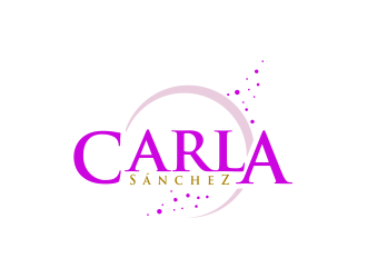 Carla Sánchez logo design by 6king