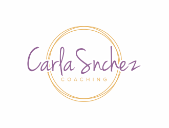 Carla Sánchez logo design by ubai popi