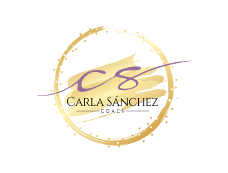 Carla Sánchez logo design by done