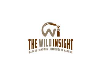 The Wild Insight Safari Company - immerse in nature logo design by bricton