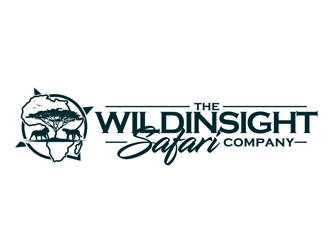 The Wild Insight Safari Company - immerse in nature logo design by DreamLogoDesign
