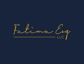 FatimaEsq,LLC logo design by sokha