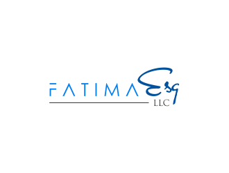 FatimaEsq,LLC logo design by meliodas