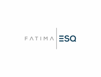 FatimaEsq,LLC logo design by ubai popi
