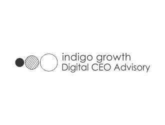 indigo growth logo design by giphone