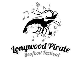 Longwood Pirate Seafood Festival logo design by BeDesign
