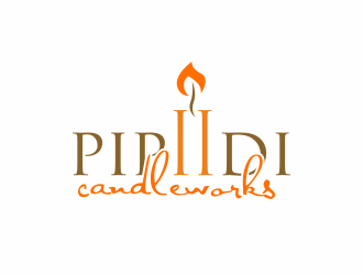 pipiidi candleworks logo design by serprimero