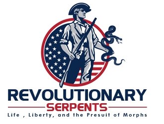 Revolutionary Serpents logo design by samueljho