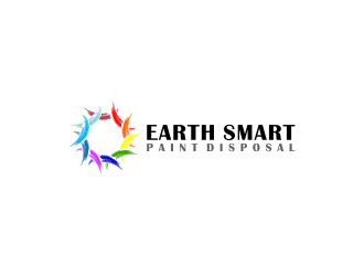 EARTH SMART PAINT DISPOSAL logo design by coratcoret