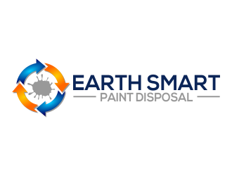 EARTH SMART PAINT DISPOSAL logo design by done