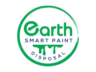 EARTH SMART PAINT DISPOSAL logo design by jishu