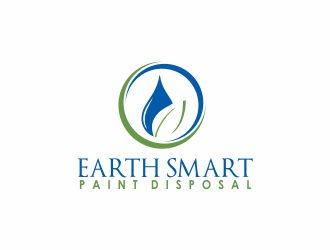EARTH SMART PAINT DISPOSAL logo design by giphone