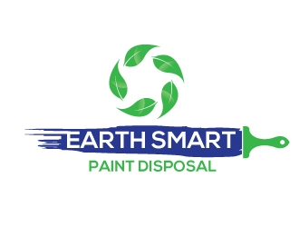 EARTH SMART PAINT DISPOSAL logo design by Upoops
