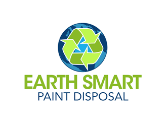 EARTH SMART PAINT DISPOSAL logo design by kunejo